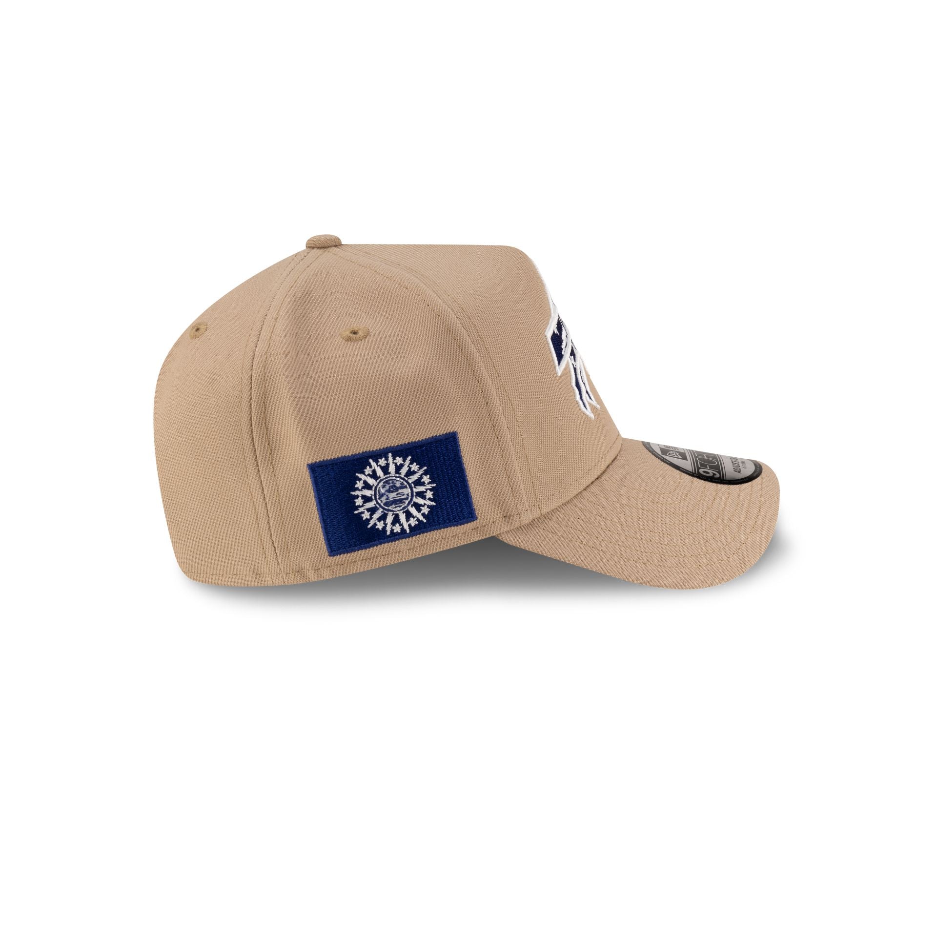 Buffalo Bills City Flag Camel 9FORTY A-Frame Snapback Hat - Image 4
