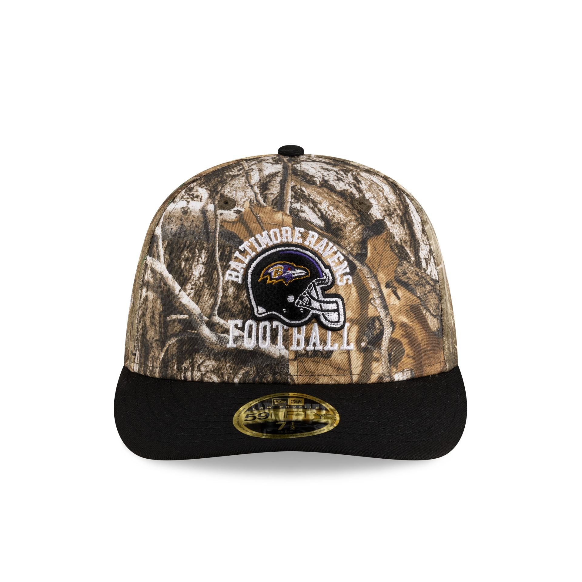 Just Caps Realtree Baltimore Ravens Low Profile 59FIFTY Fitted Hat - Image 2