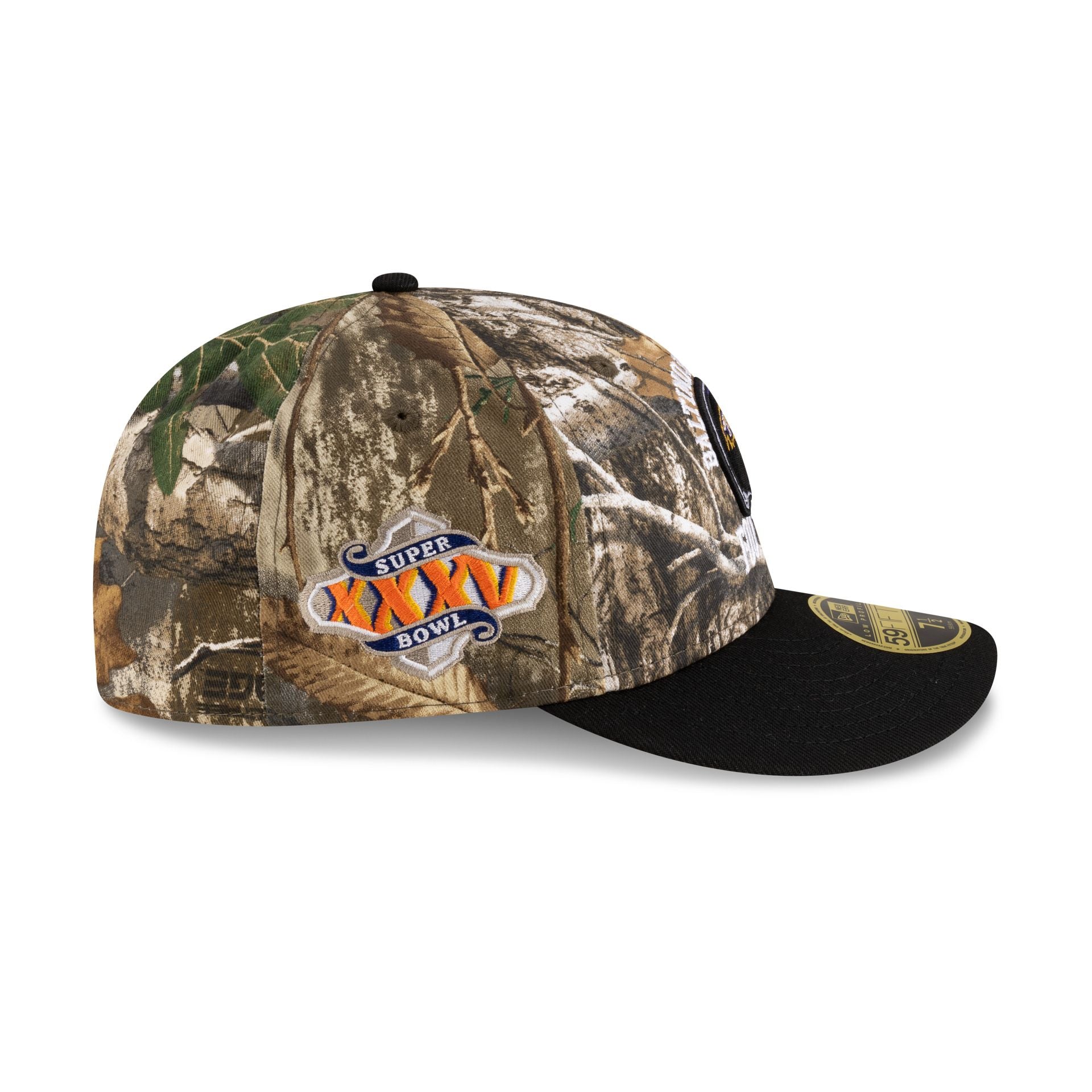Just Caps Realtree Baltimore Ravens Low Profile 59FIFTY Fitted Hat - Image 4