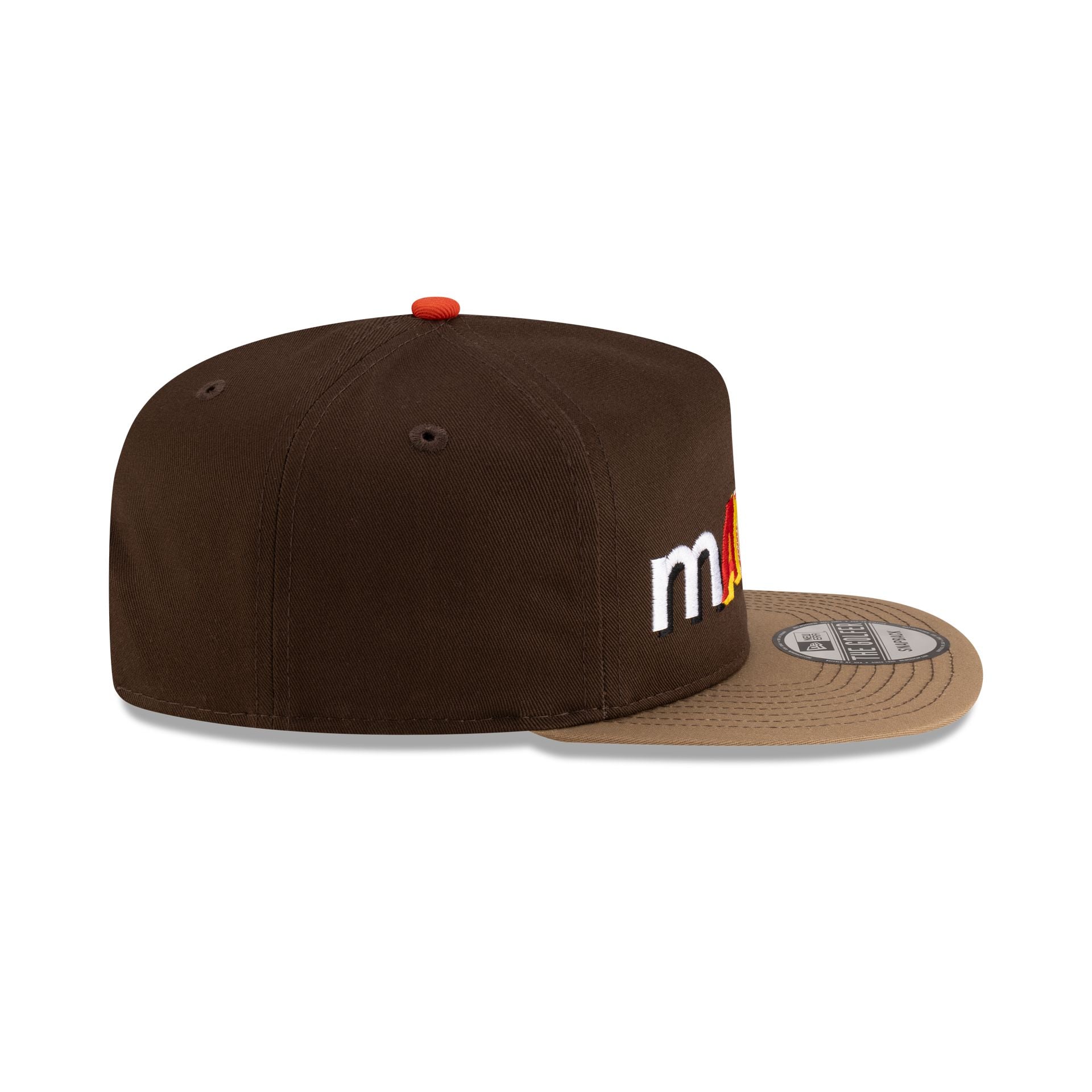 Tyler Herro x Miami Marlins Walnut Khaki Golfer Hat - Image 5
