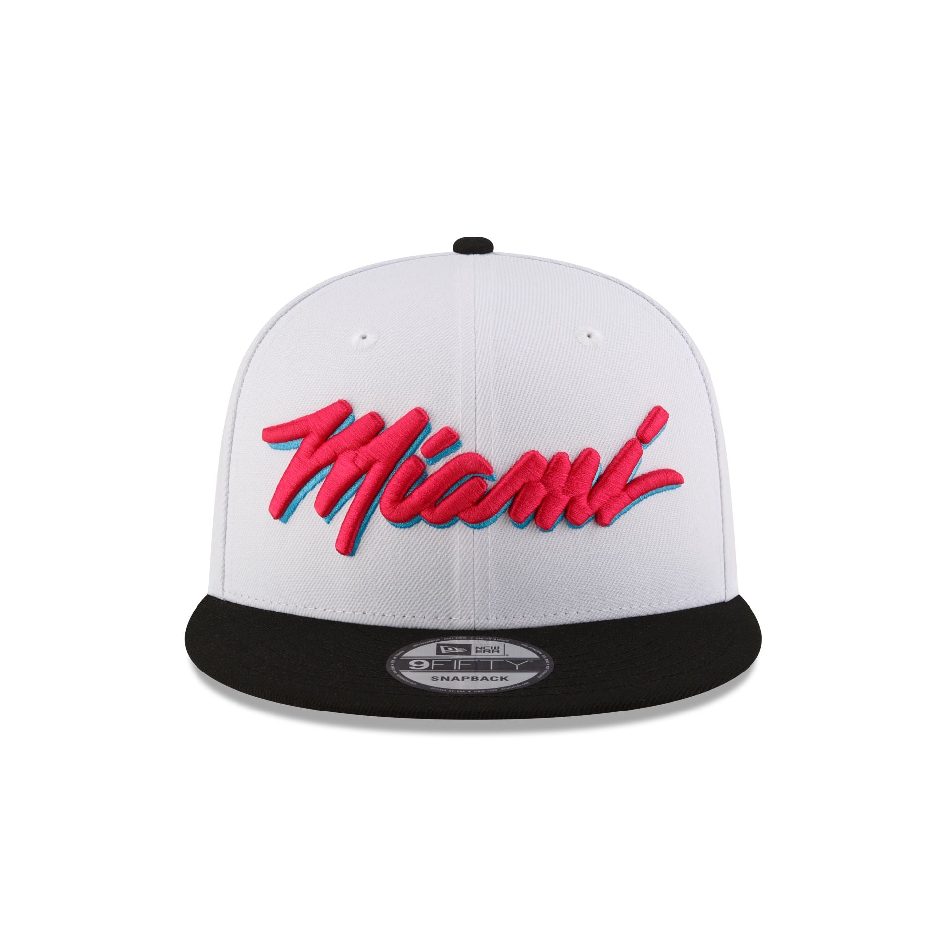 Tyler Herro x Miami Heat Optic White 9FIFTY Snapback Hat - Image 2