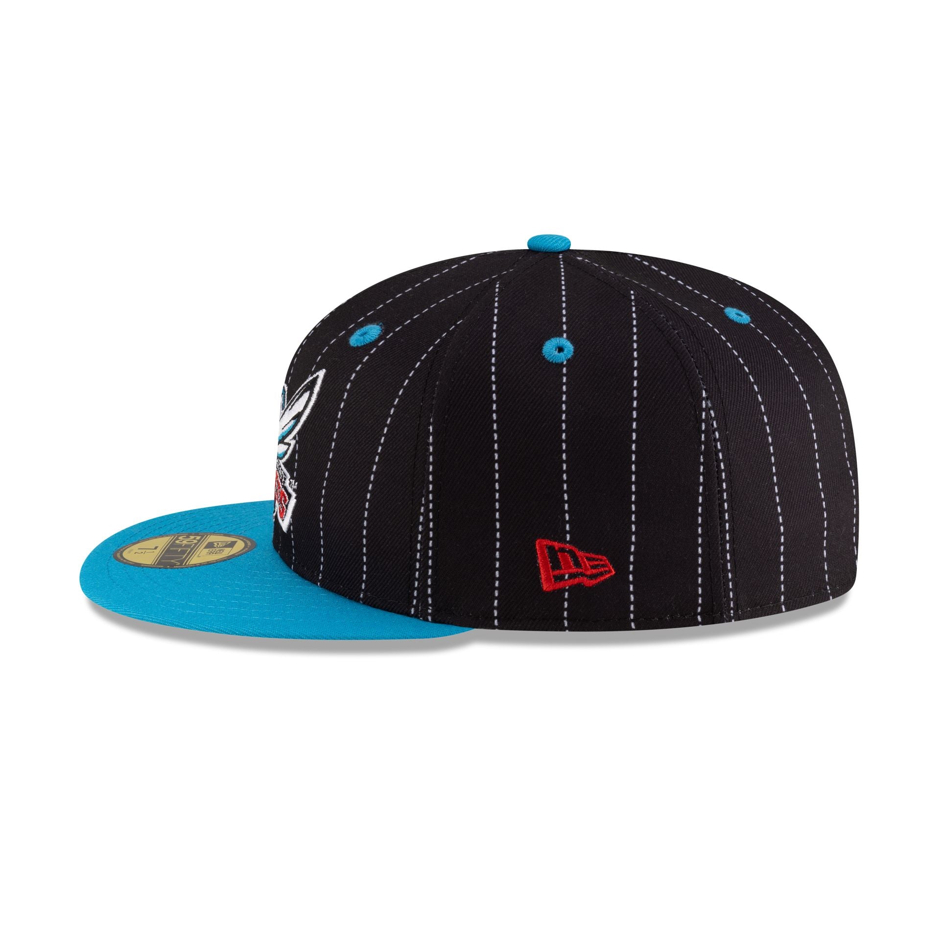 Just Caps HBCU Delaware State Hornets 59FIFTY Fitted Hat - Image 4