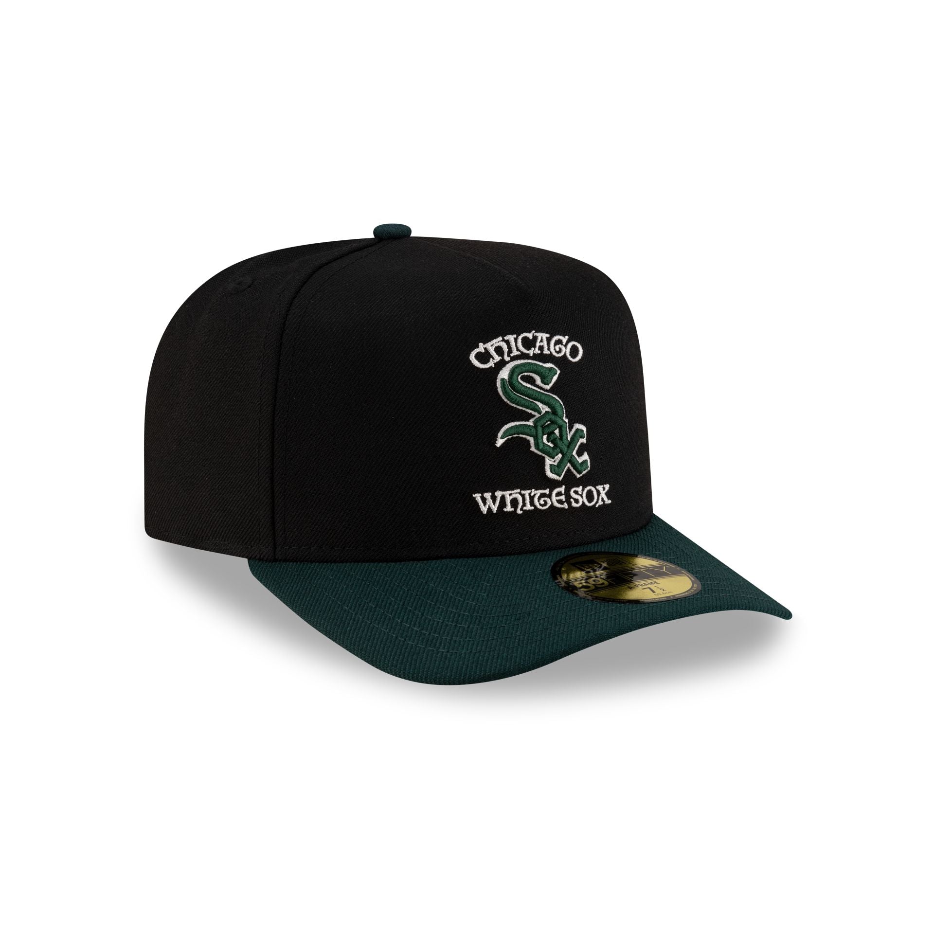 Just Caps St. Patrick's Day Chicago White Sox 59FIFTY A-Frame Fitted Hat - Image 3