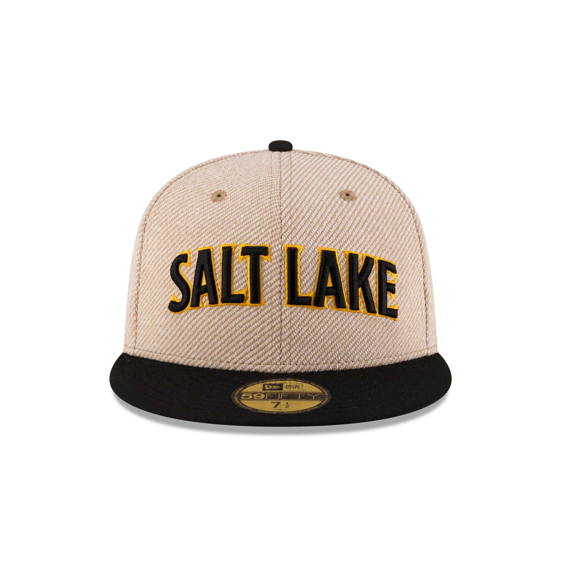 Salt Lake Bees Terry Heather Tan 59FIFTY Fitted Hat - Image 2