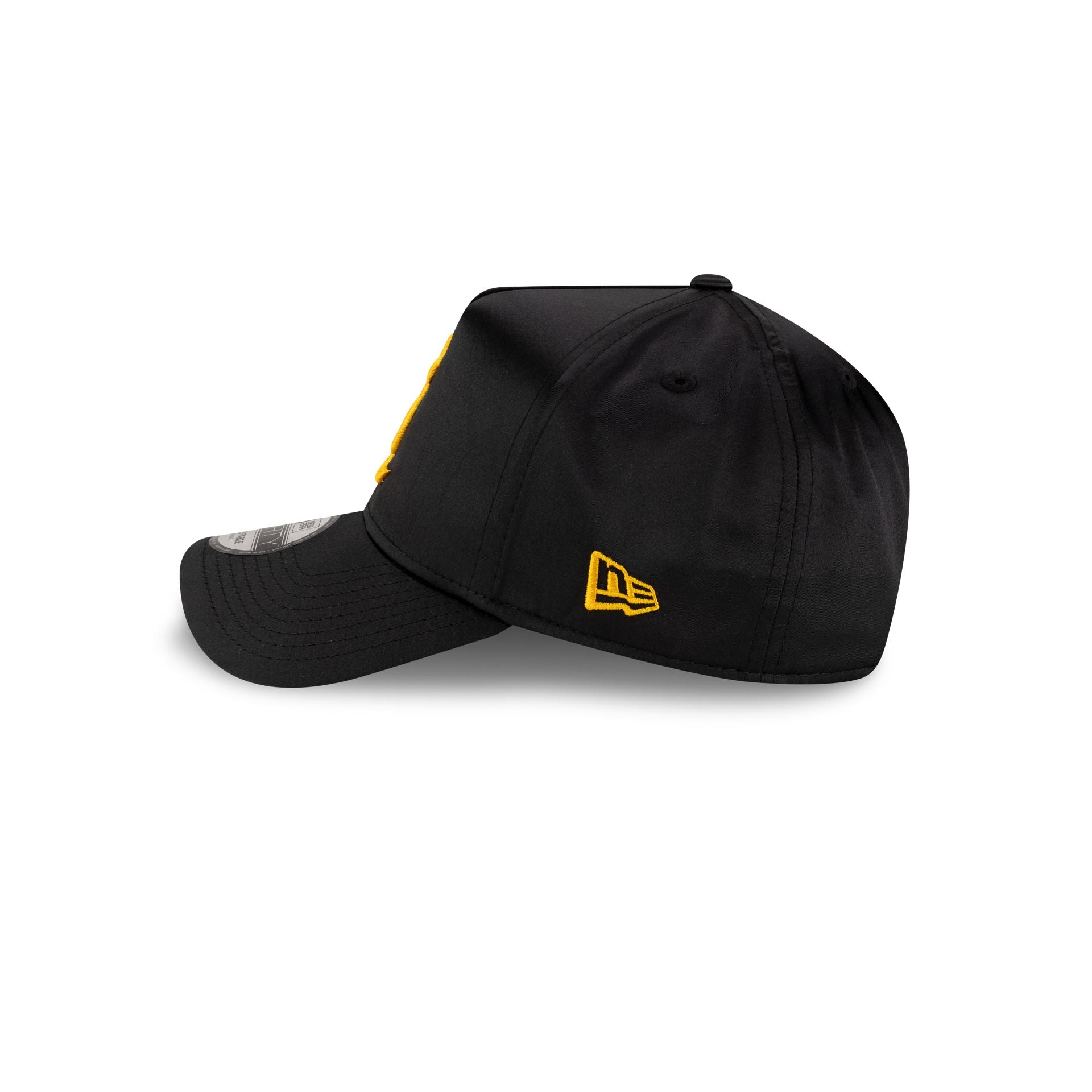 Salt Lake Bees Black Satin 9FORTY A-Frame Snapback Hat - Image 4