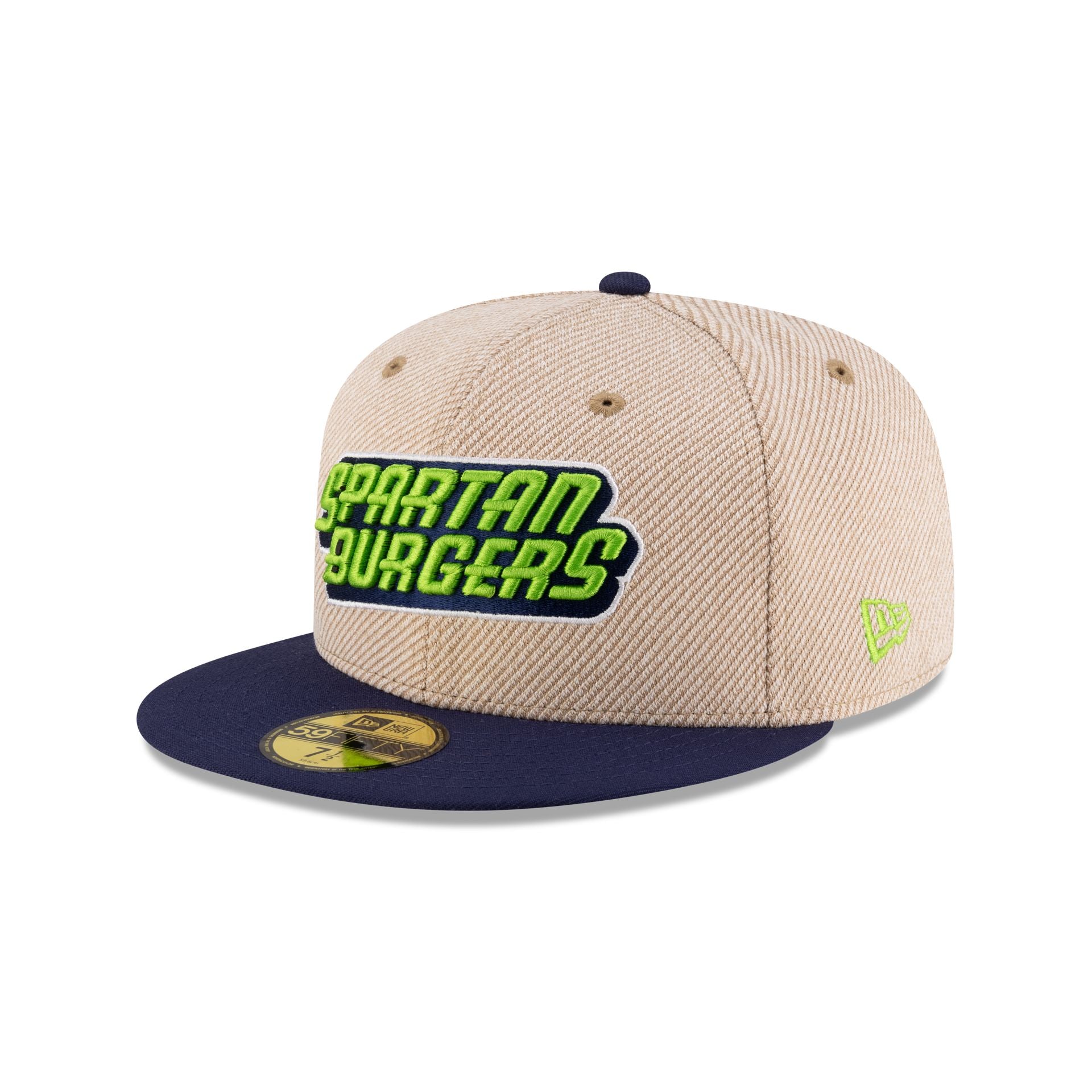 Hub City Spartanburgers Terry Heather Tan 59FIFTY Fitted Hat - Image 3