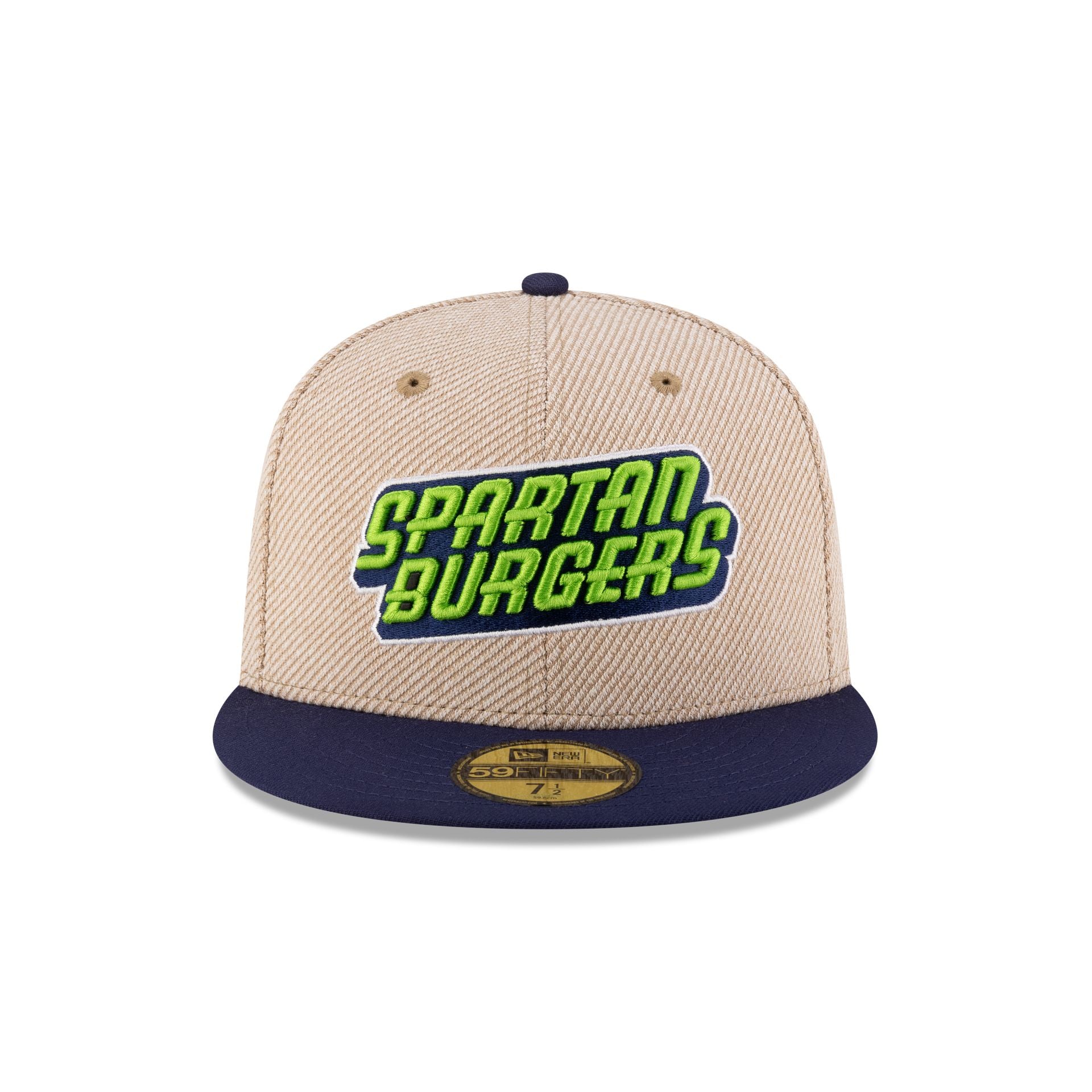Hub City Spartanburgers Terry Heather Tan 59FIFTY Fitted Hat - Image 2