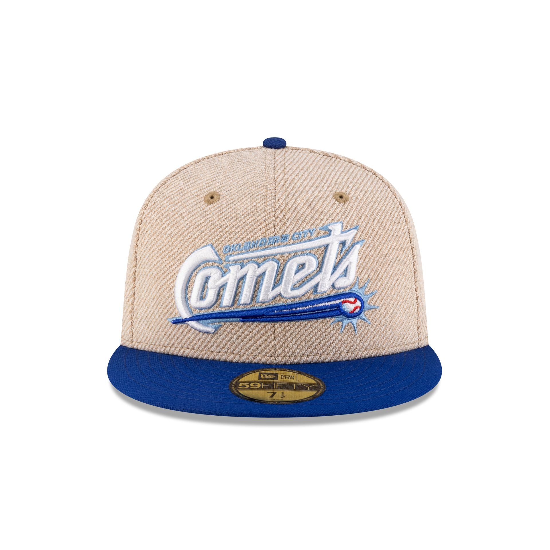 Oklahoma City Comets Terry Heather Tan 59FIFTY Fitted Hat - Image 2