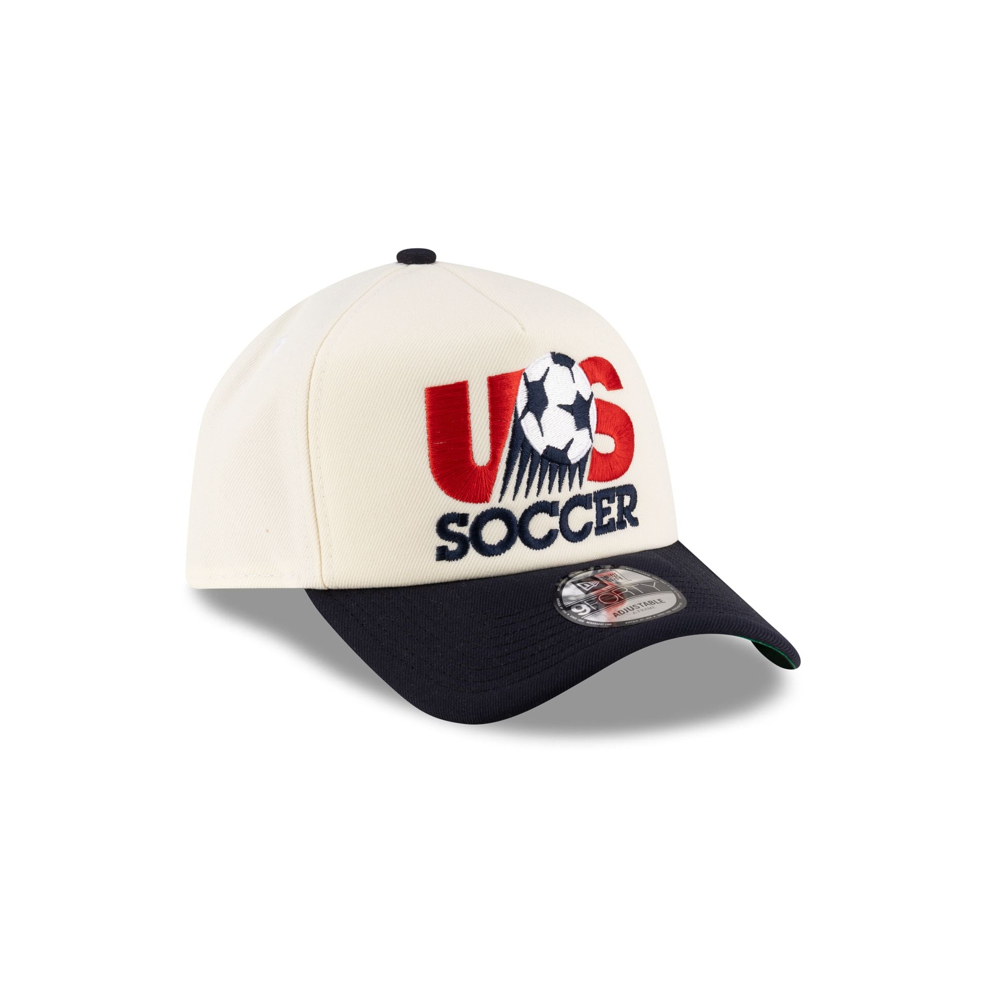 U.S. Soccer Retro 1993 9FORTY A-Frame Snapback Hat - Image 3