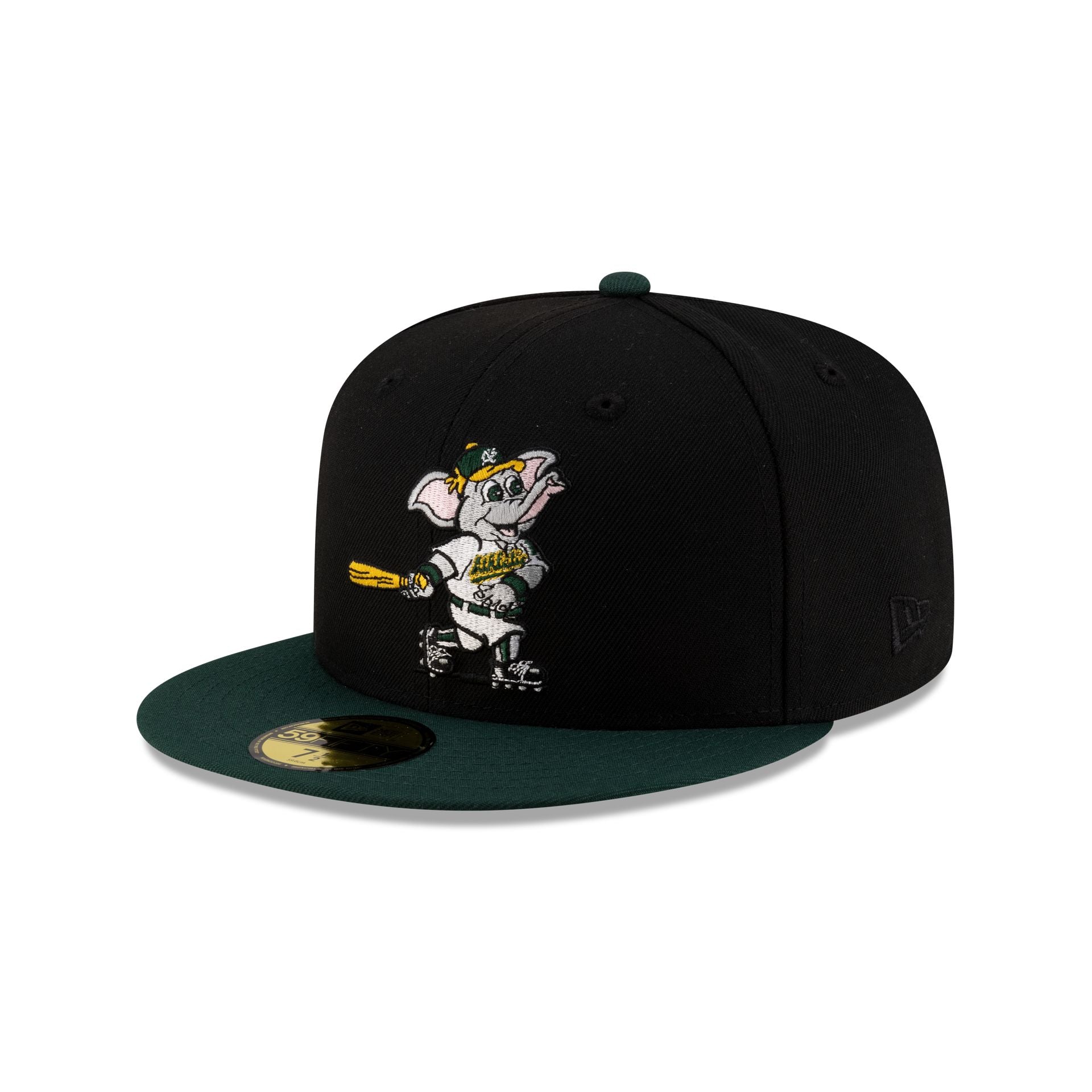 Athletics Mascot Black 59FIFTY Fitted Hat - Image 3