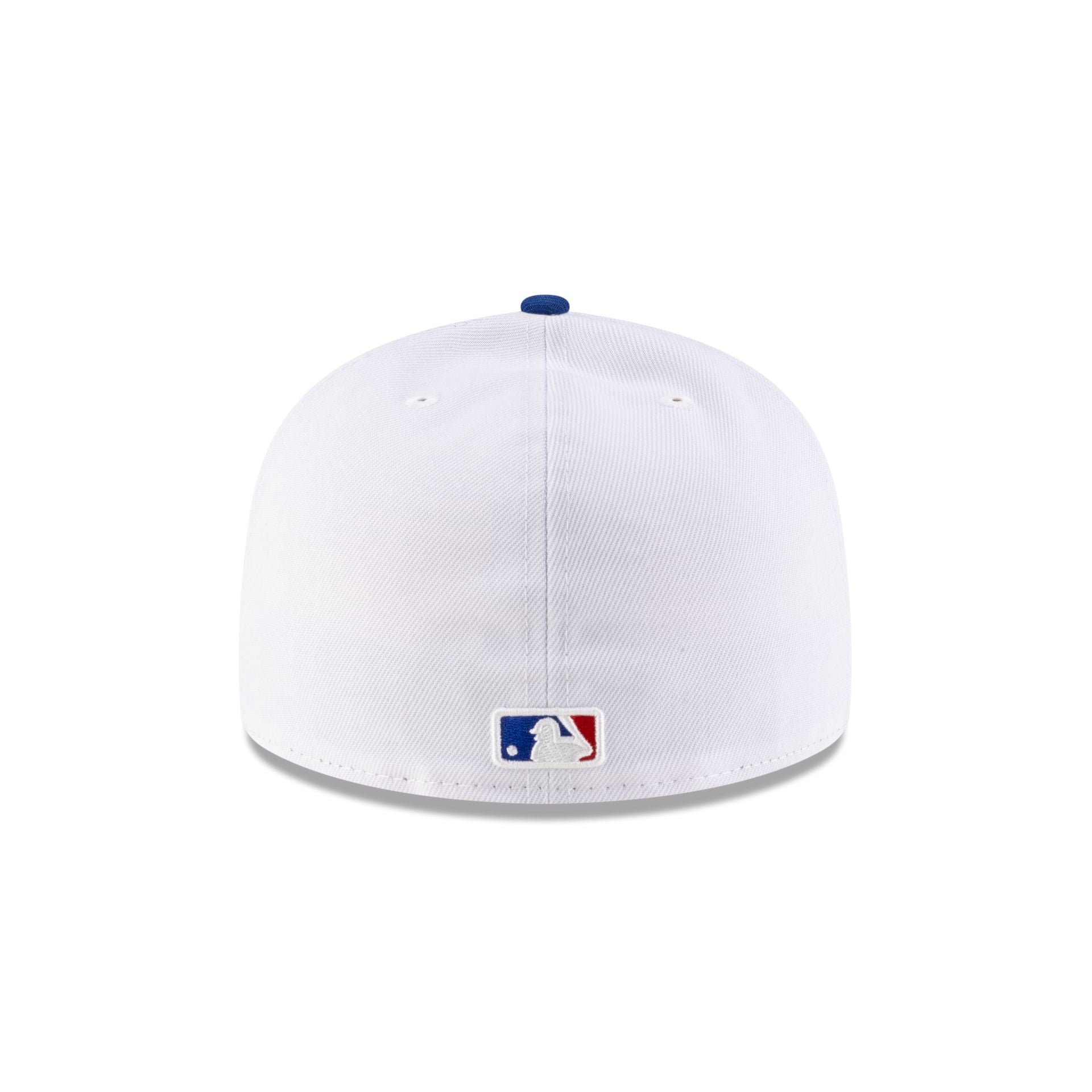 Just Caps League Sidepatch Optic White Los Angeles Dodgers 59FIFTY A-Frame Fitted Hat - Image 6