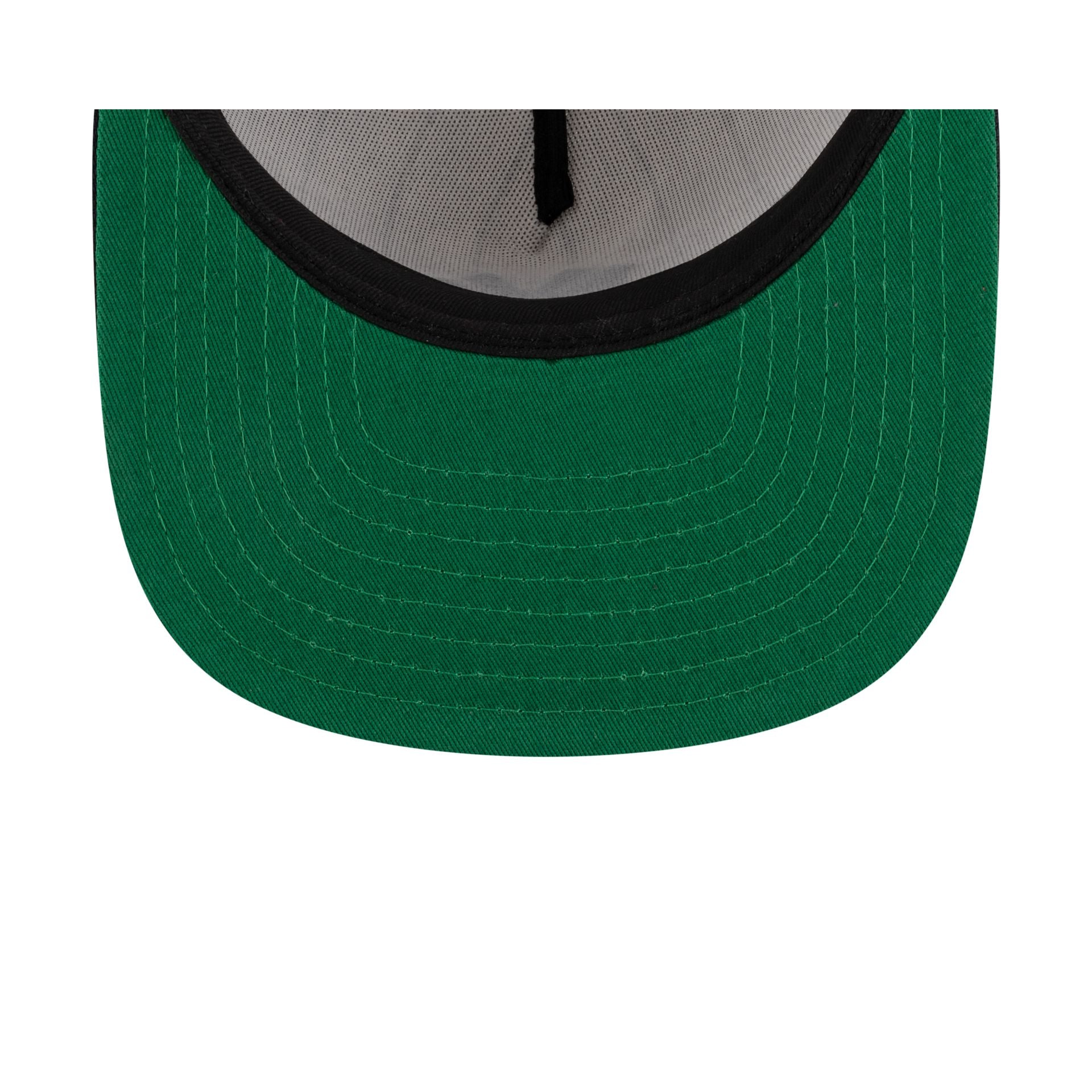 Just Caps League Sidepatch Pinstripe New York Yankees 59FIFTY A-Frame Fitted Hat - Image 7