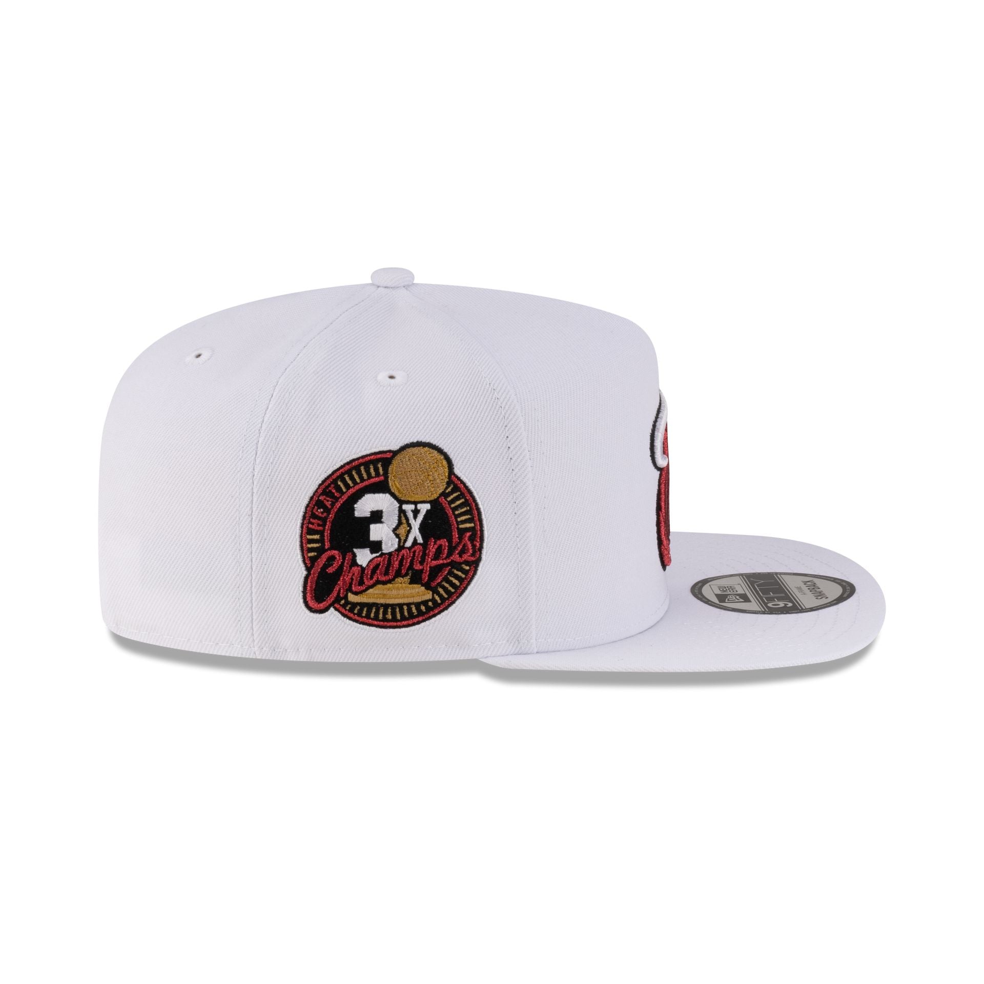 Miami Heat Champions 9FIFTY A-Frame Snapback Hat - Image 4