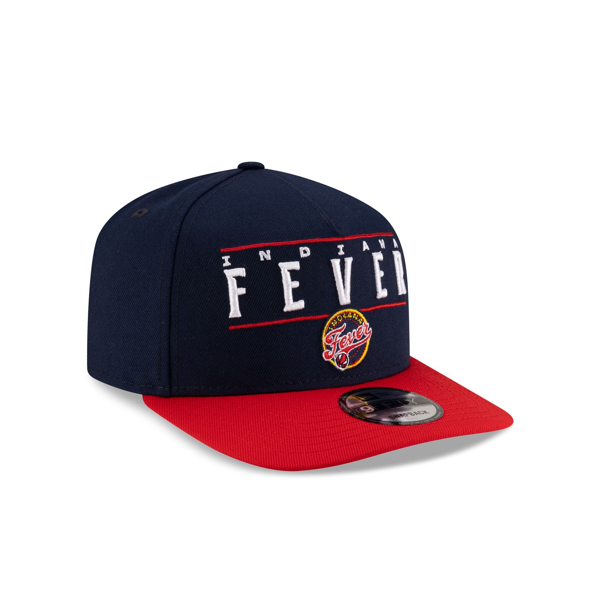 Indiana Fever 2025 Draft 9FIFTY A-Frame Snapback Hat - Image 3
