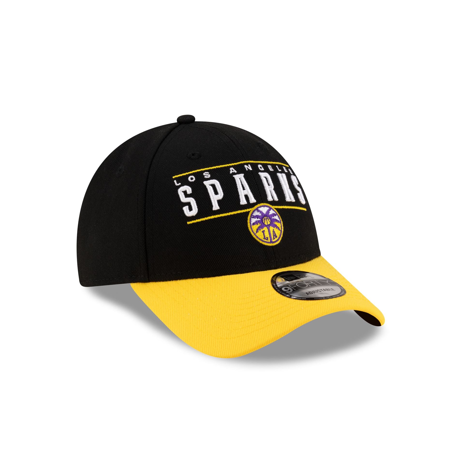 Los Angeles Sparks 2025 Draft 9FORTY Snapback Hat - Image 3