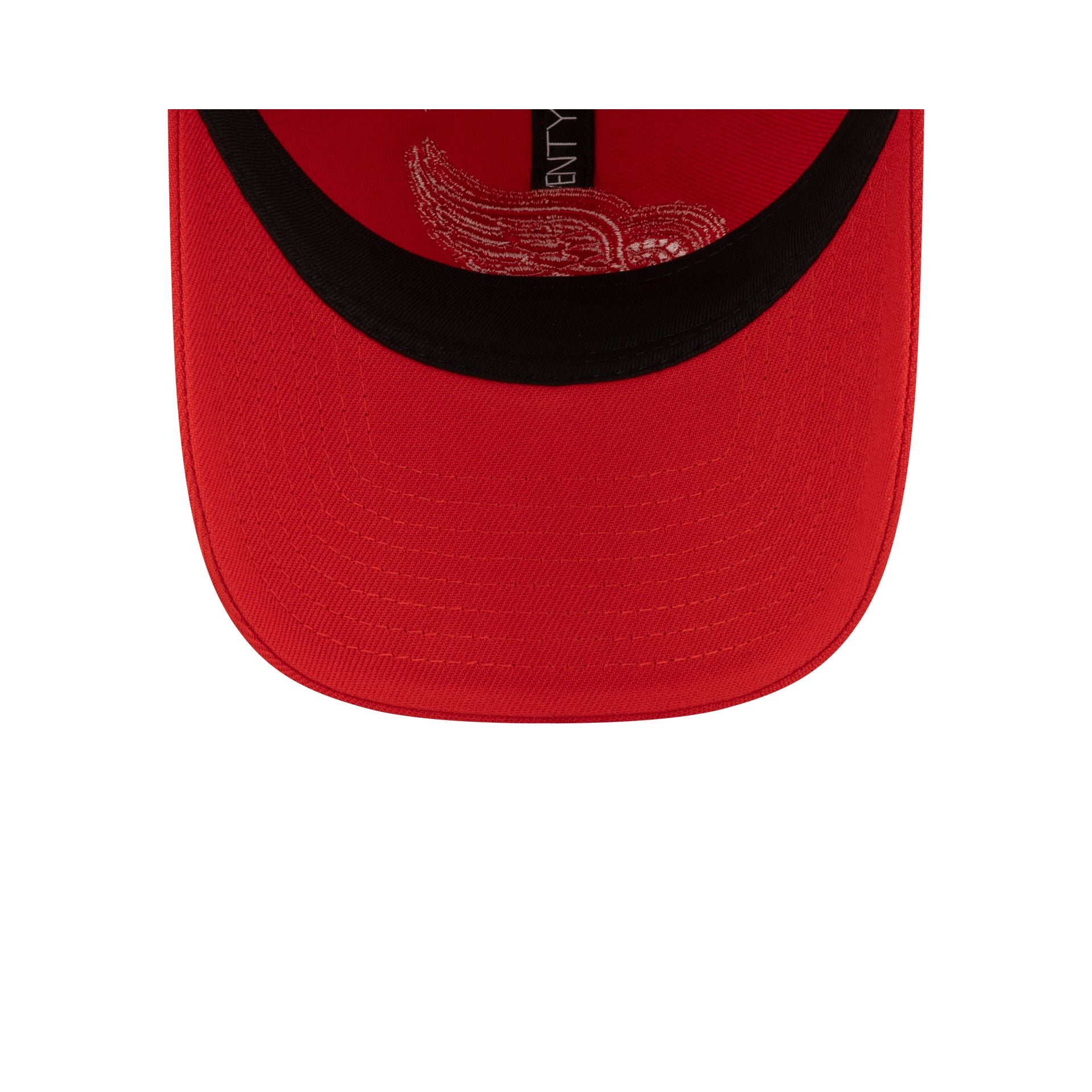 Detroit Red Wings Front Door Red 9TWENTY Adjustable Hat - Image 7