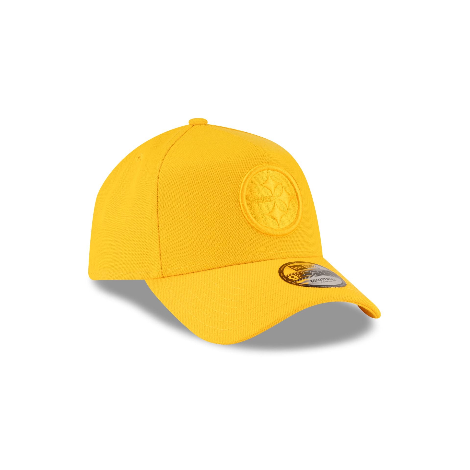 Pittsburgh Steelers Gold 9FORTY A-Frame Snapback Hat - Image 3