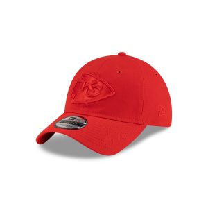 Kansas City Chiefs Front Door Red 9TWENTY Adjustable Hat