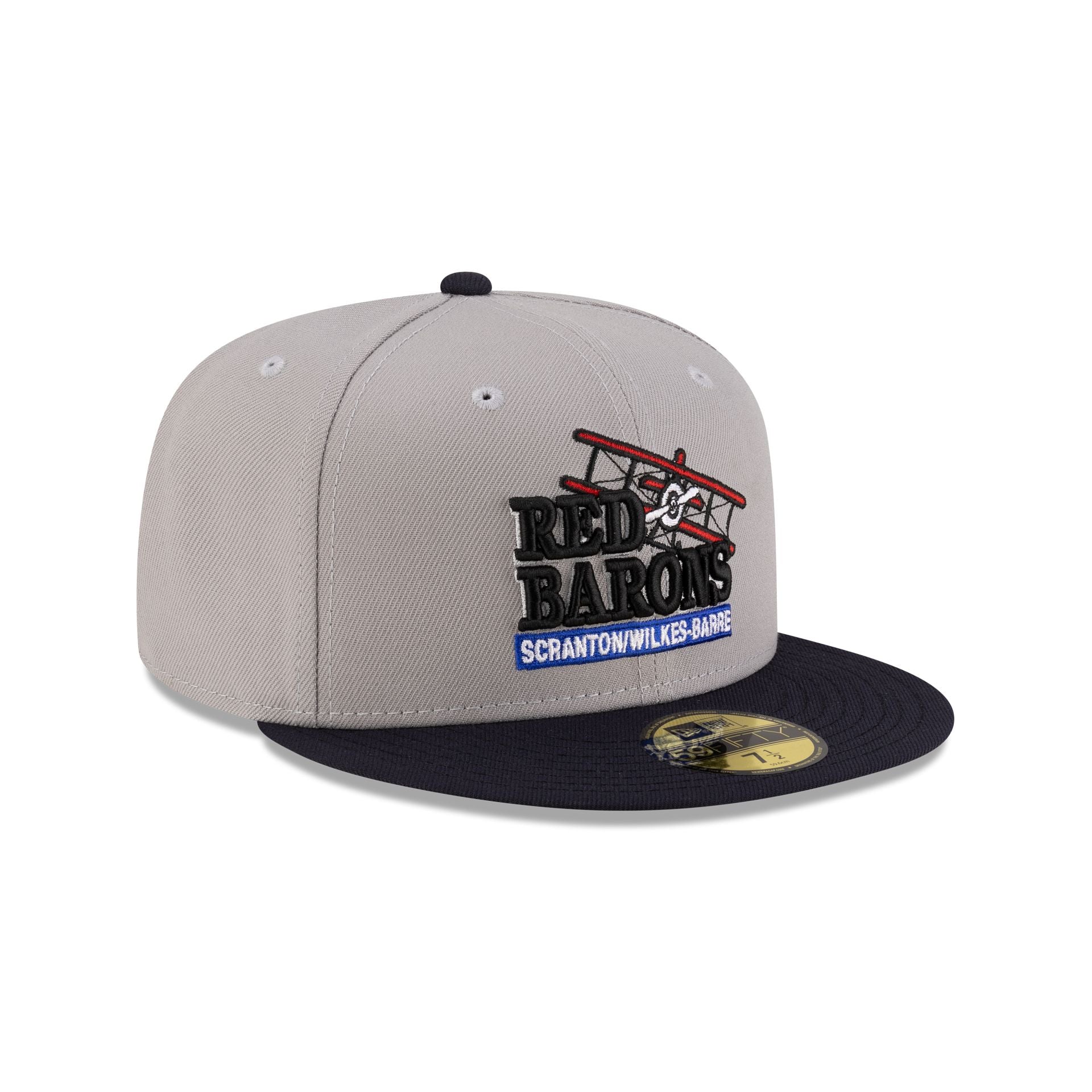 Just Caps Hometown Scranton Wilkes-Barre Red Barons 59FIFTY Fitted Hat - Image 3