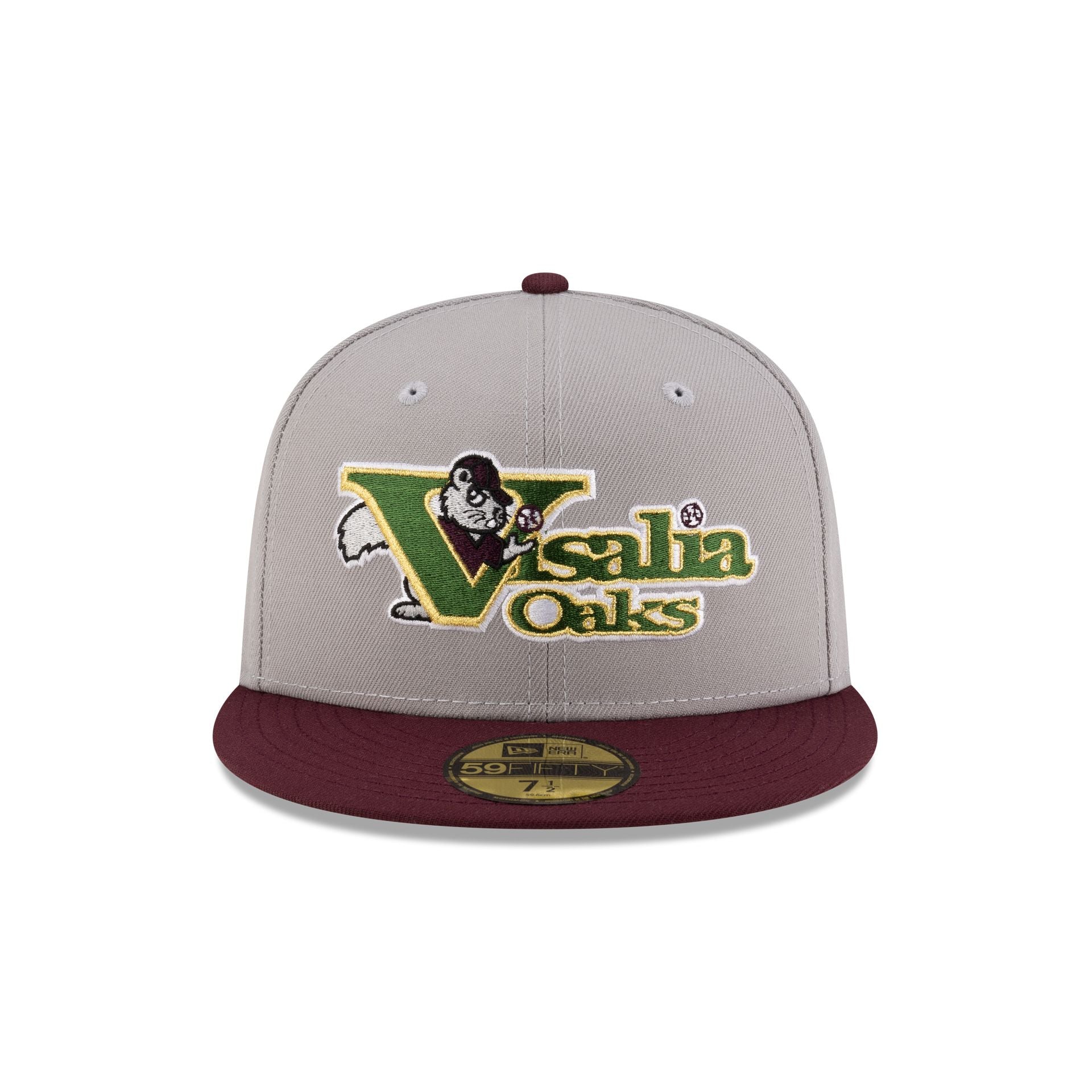 Just Caps Hometown Visalia Oaks 59FIFTY Fitted Hat - Image 2