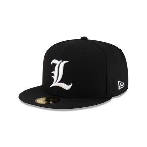 Just Caps Gothic Script Louisville Cardinals 59FIFTY Fitted Hat