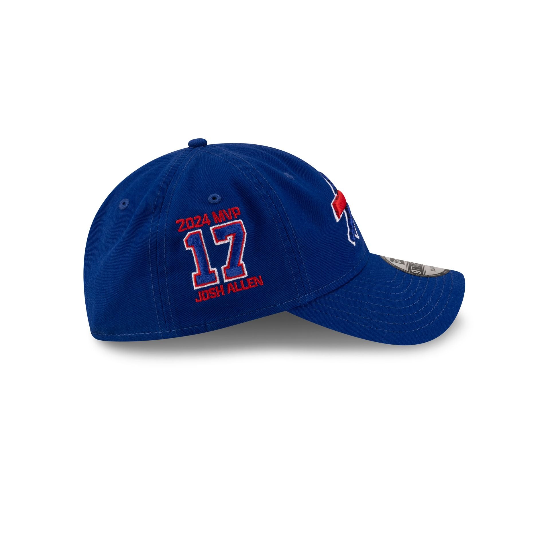 Buffalo Bills Josh Allen MVP Royal Blue 9TWENTY Adjustable Hat - Image 4