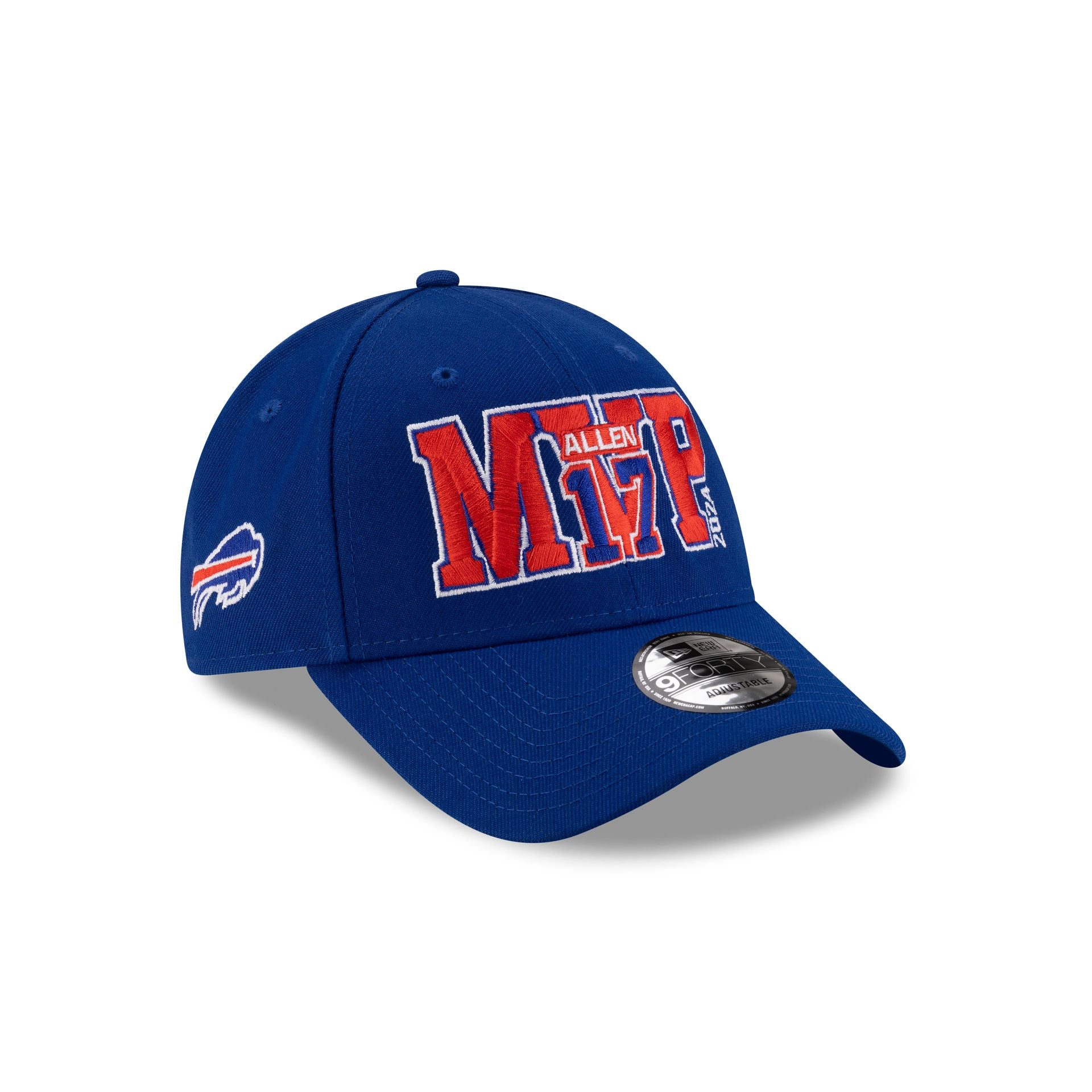 Buffalo Bills Josh Allen MVP Royal Blue 9FORTY Adjustable Hat