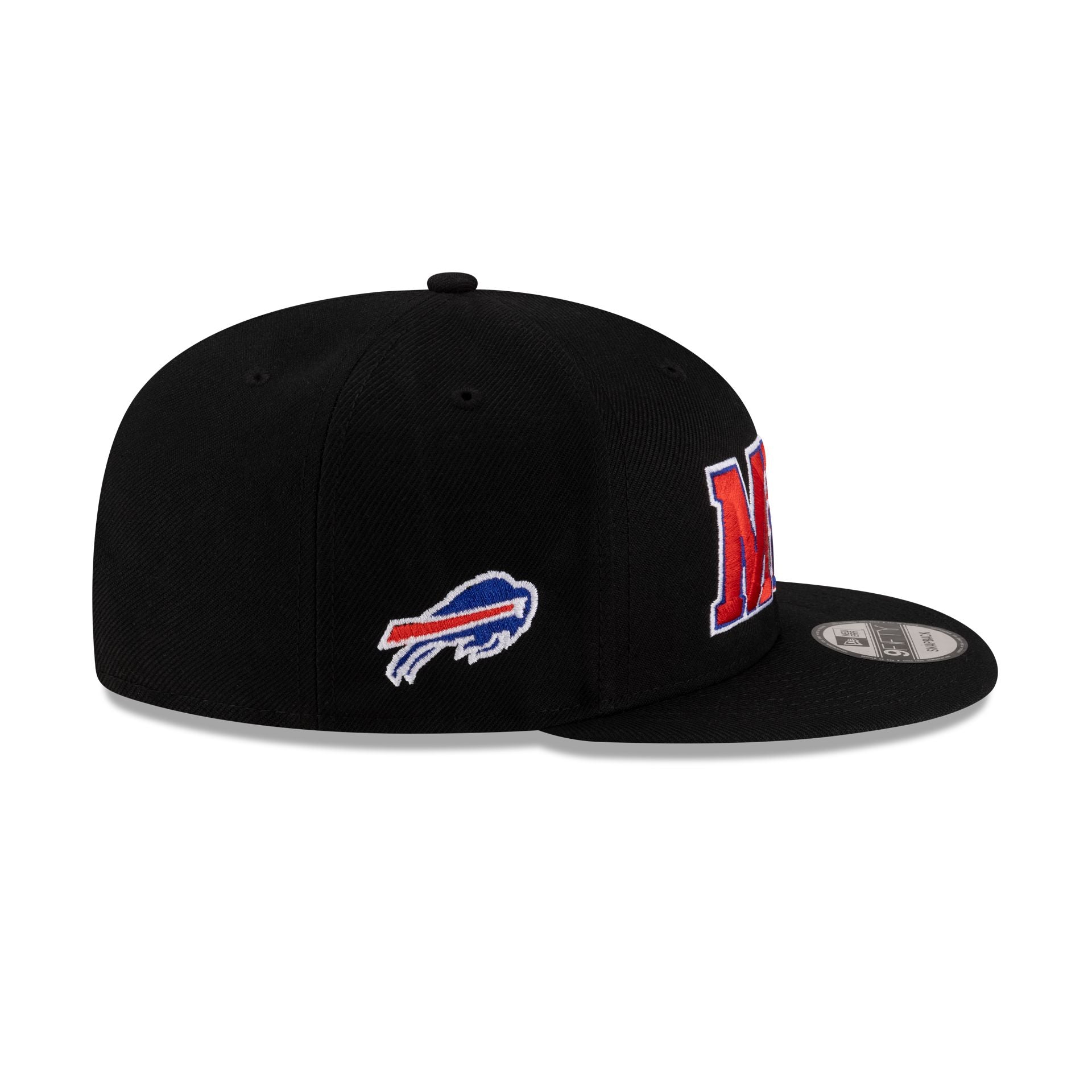 Buffalo Bills Josh Allen MVP Black 9FIFTY Snapback Hat - Image 4