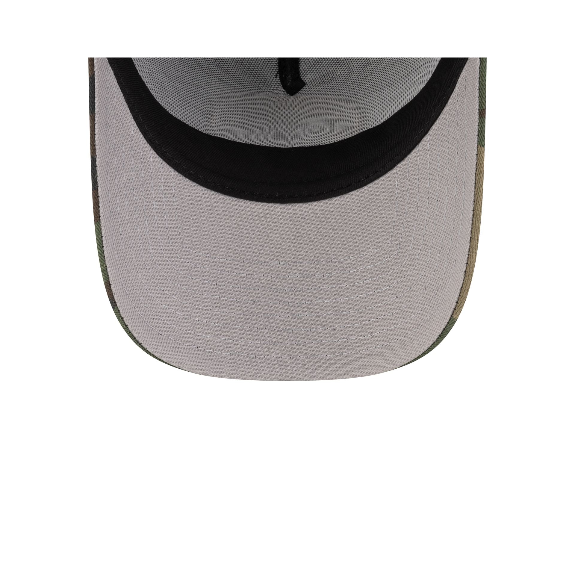 Minnesota Wild Camo Visor 9FORTY A-Frame Snapback Hat - Image 7