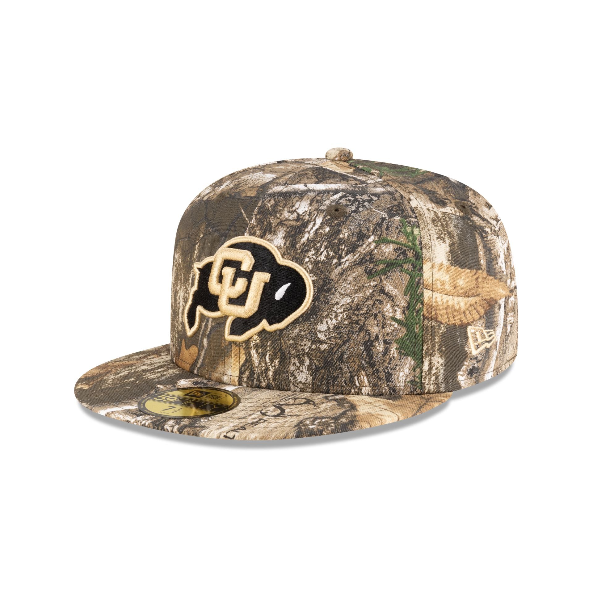 Colorado Buffaloes Tan Terry Realtree 59FIFTY Fitted Hat