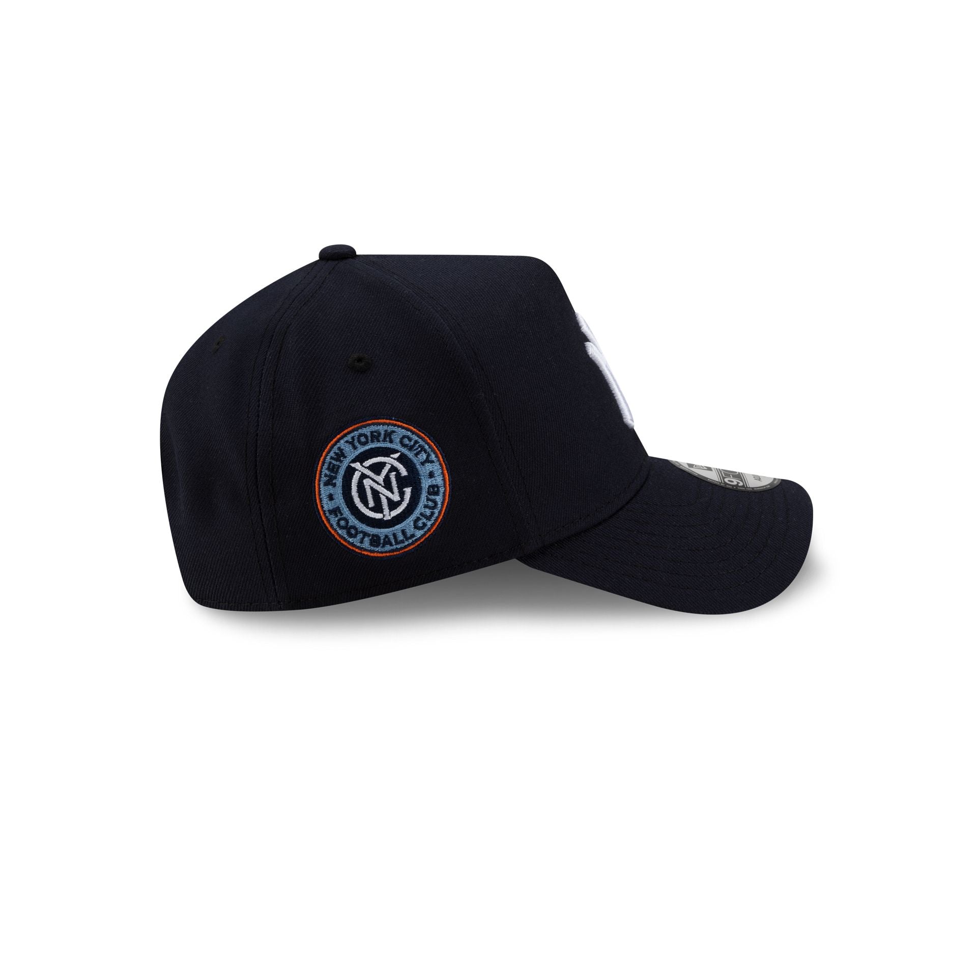 New York Yankees x New York City FC 9FORTY A-Frame Snapback Hat - Image 4