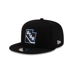 Utah Mammoth Black State 9FIFTY Snapback Hat
