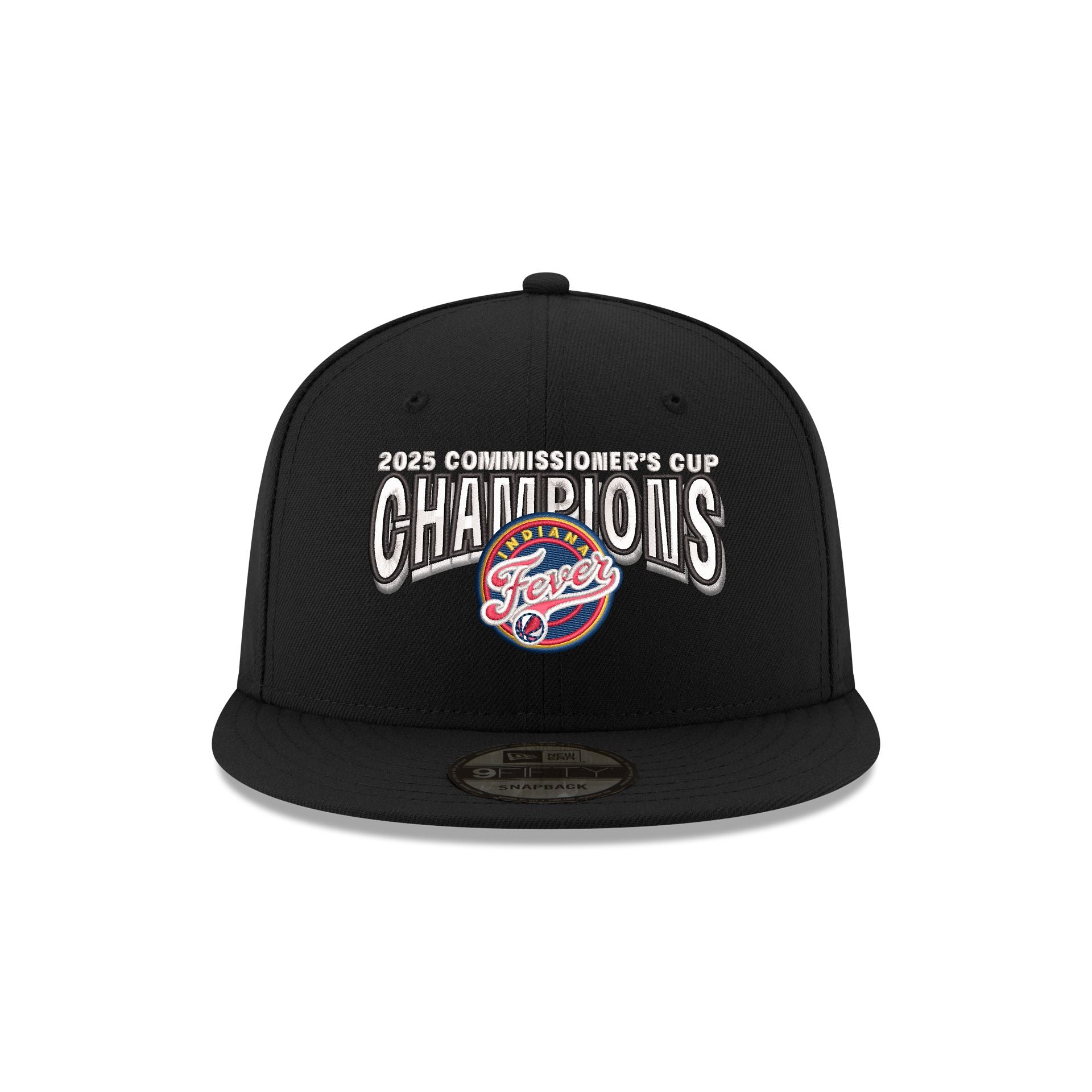 Indiana Fever 2025 WNBA Commissioner's Cup Champions 9FIFTY Snapback Hat - Image 2