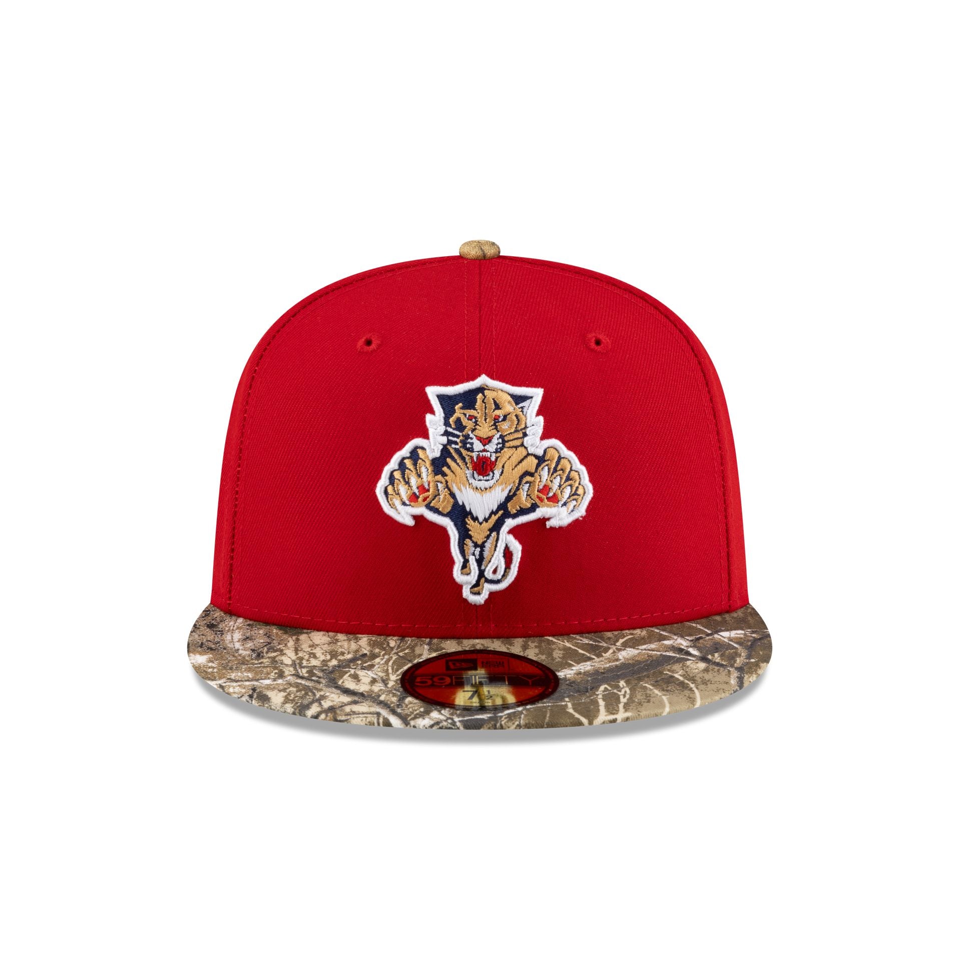 Florida Panthers Realtree Visor 59FIFTY Fitted Hat - Image 2