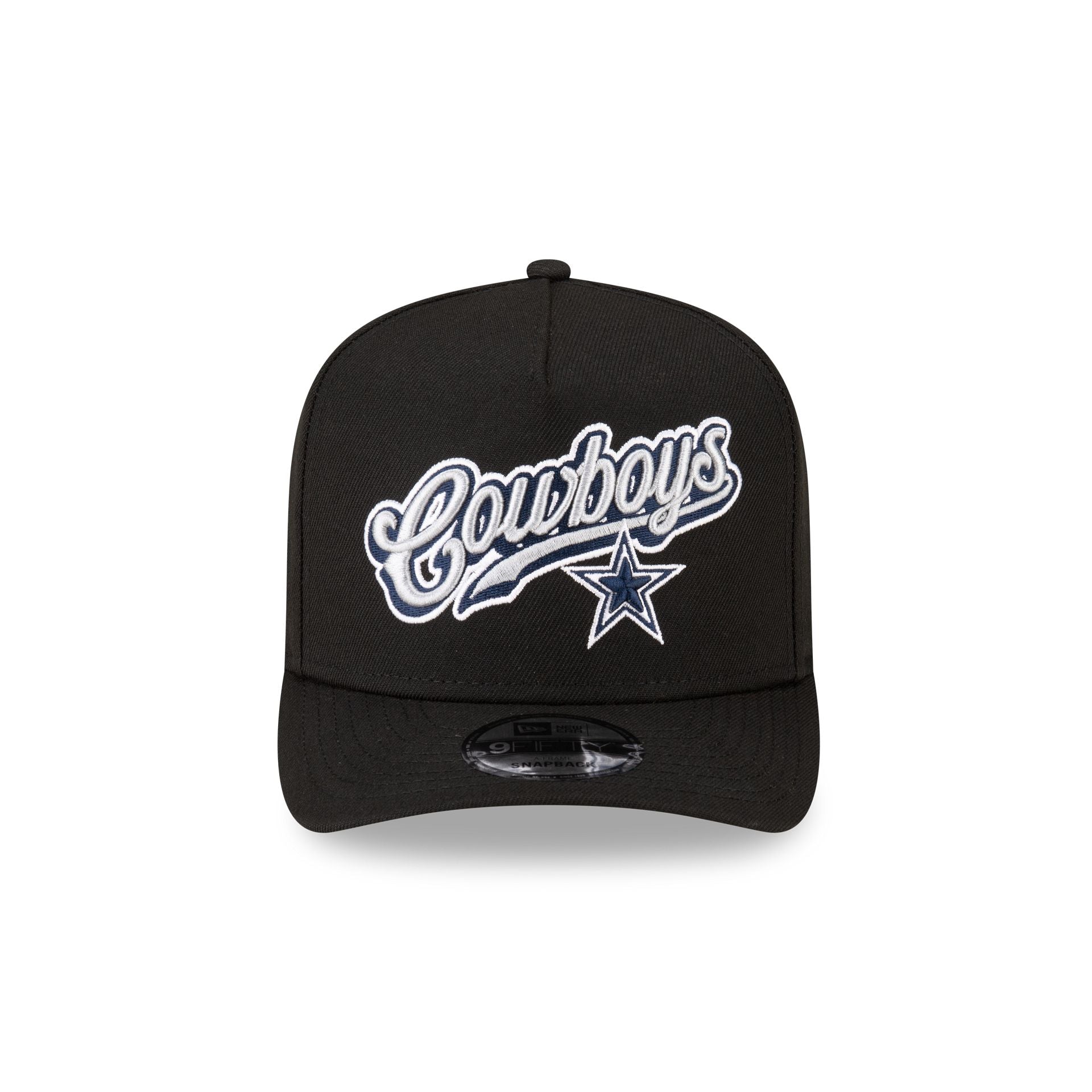 Born x Raised x Dallas Cowboys Script Black 9FIFTY A-Frame Snapback Hat - Image 2