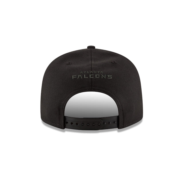 Atlanta Falcons Black On Black 9FIFTY Snapback Hat - Image 8