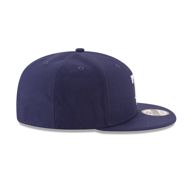 Tampa Bay Rays Team Color Basic 9FIFTY Snapback Hat - Image 6