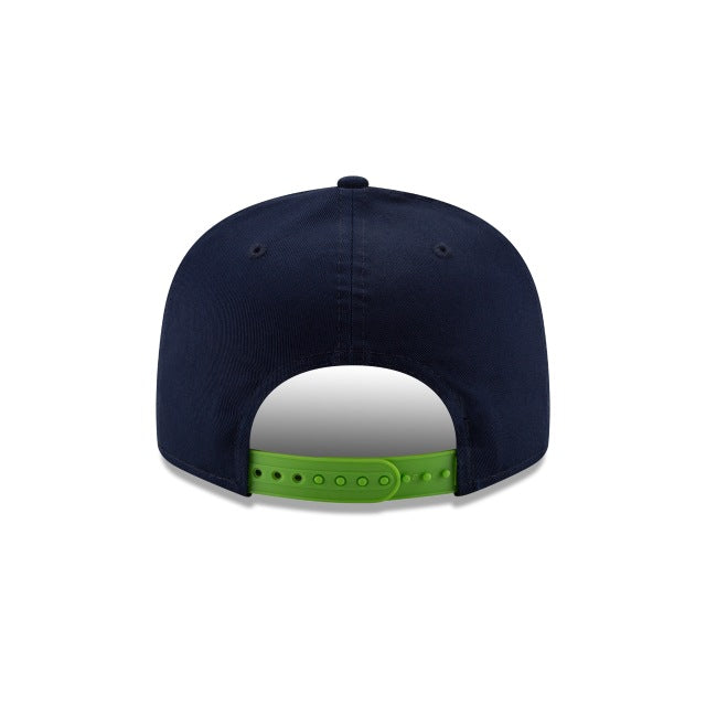 Seattle Seahawks Two Tone 9FIFTY Snapback Hat - Image 4