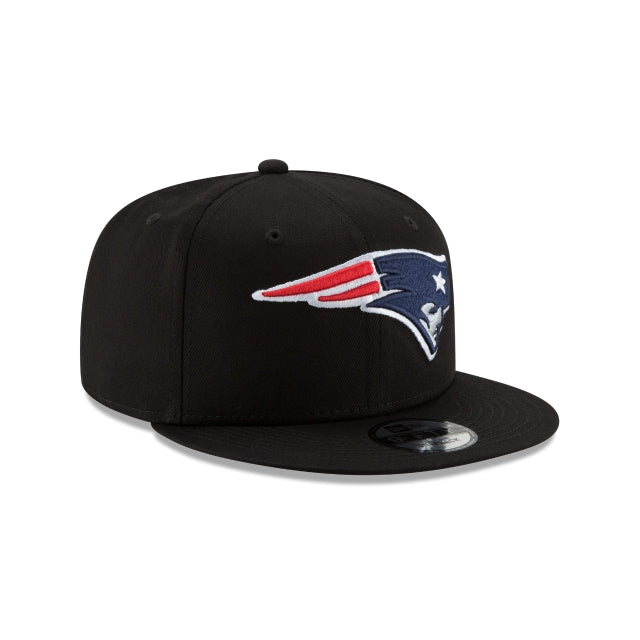 New England Patriots Black 9FIFTY Snapback Hat - Image 3