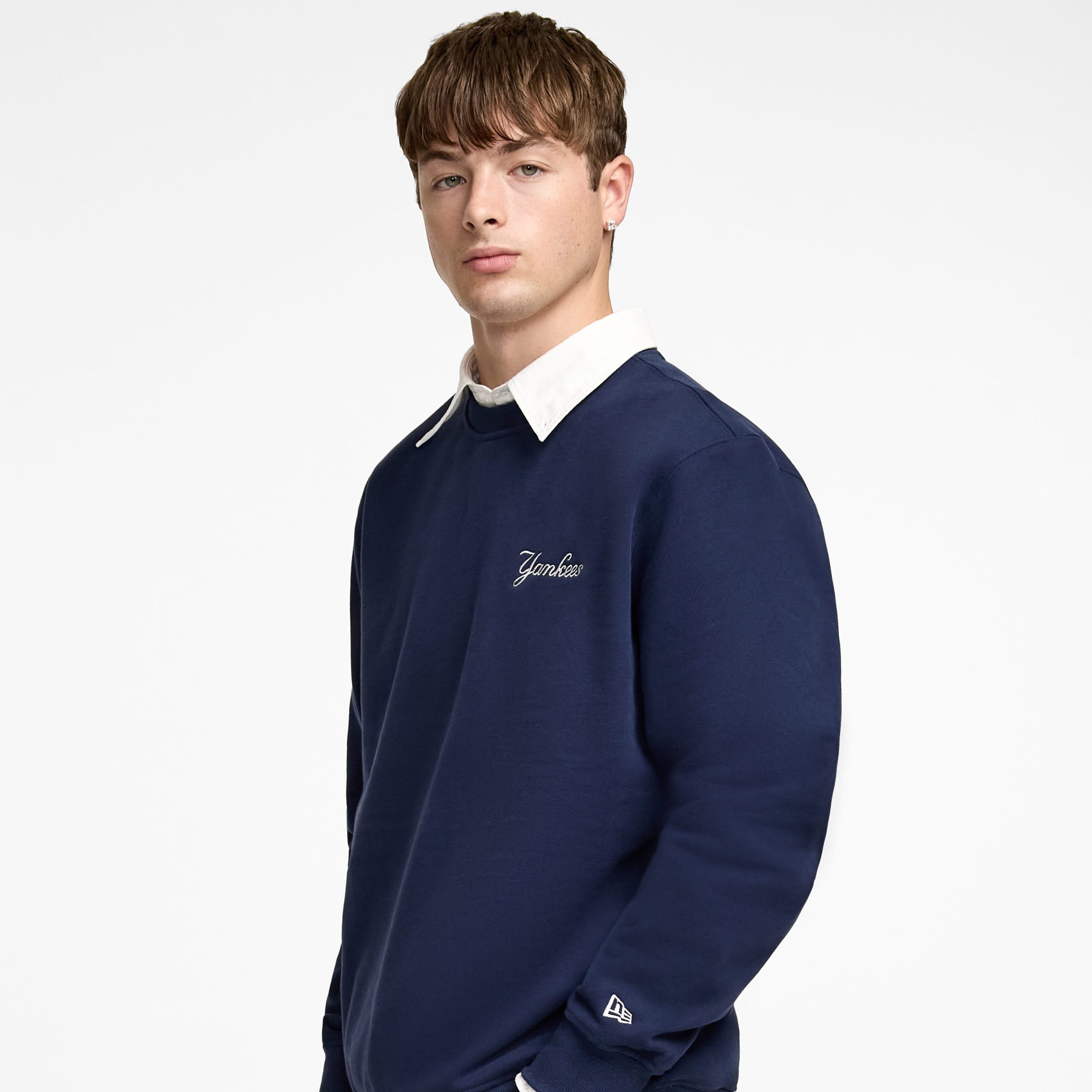 New York Mets Big Apple Blue Quartz Crewneck - Image 2