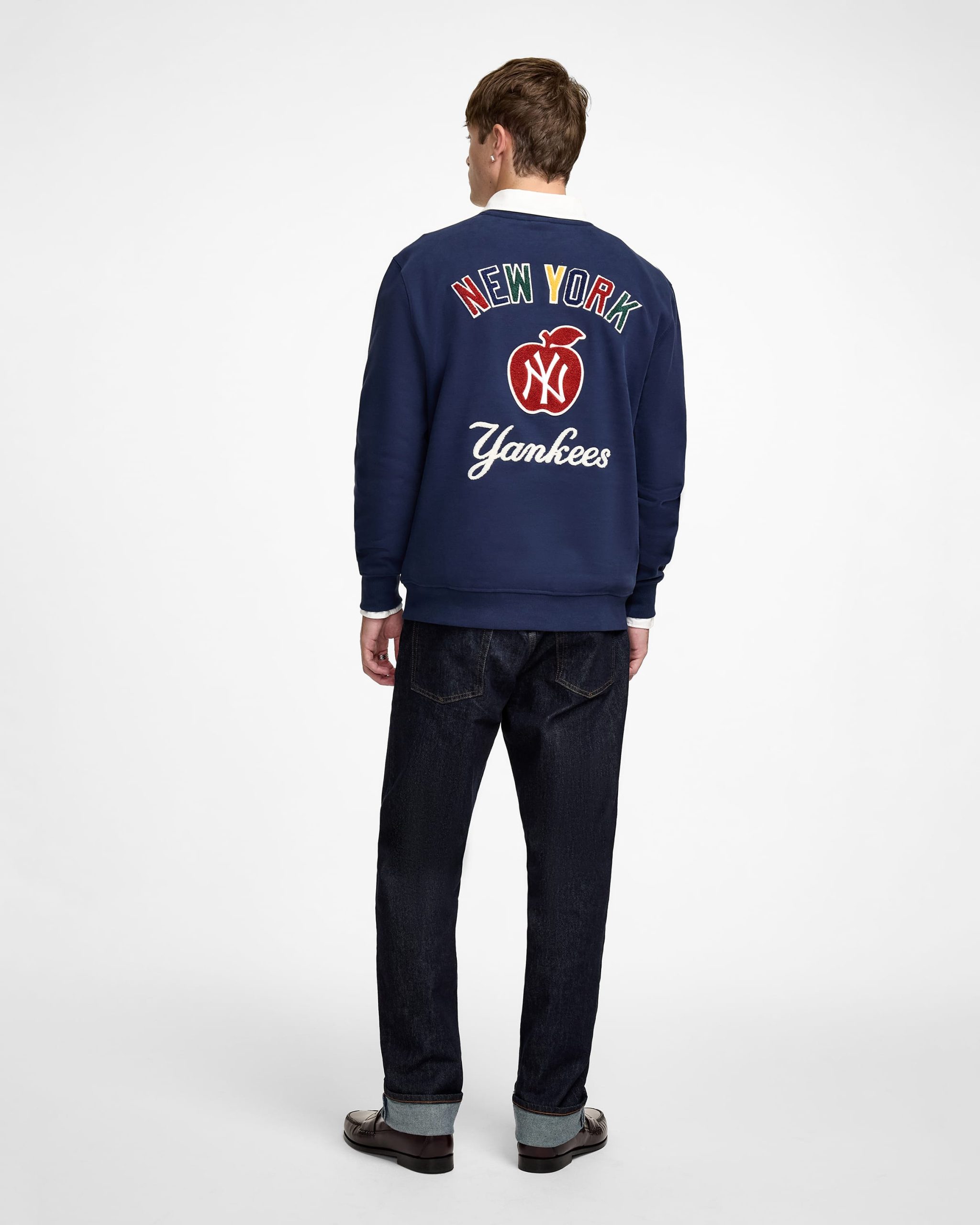 New York Mets Big Apple Blue Quartz Crewneck - Image 6