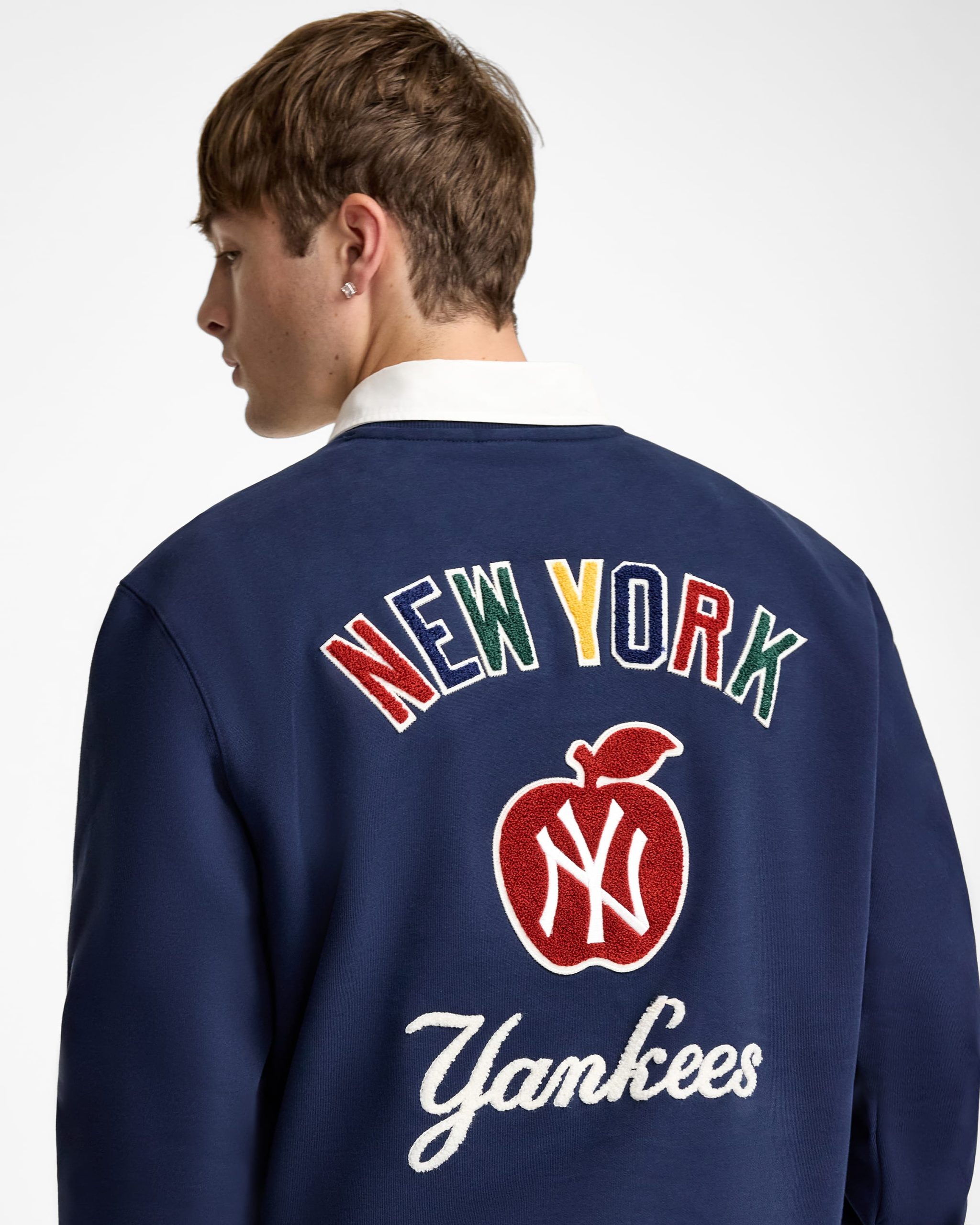 New York Mets Big Apple Blue Quartz Crewneck - Image 4