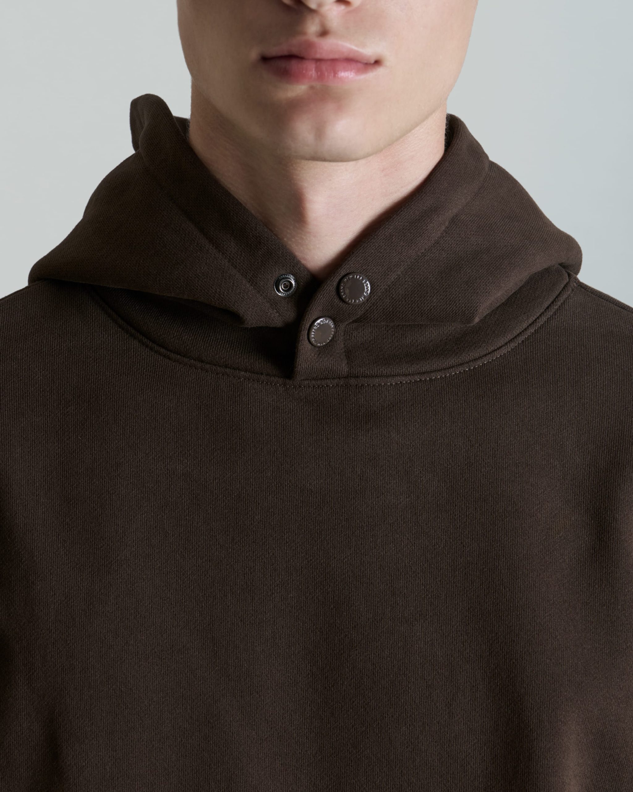 Amherst Corporal Walnut Snap Hoodie - Image 4