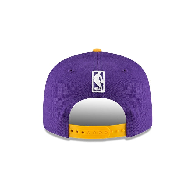 Los Angeles Lakers Two Tone 9FIFTY Snapback Hat - Image 4